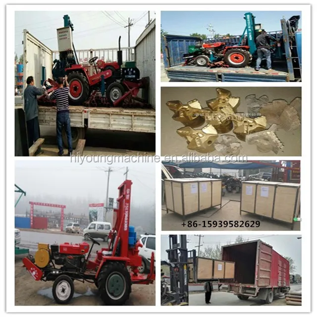 Tractor mounted water well drill rig