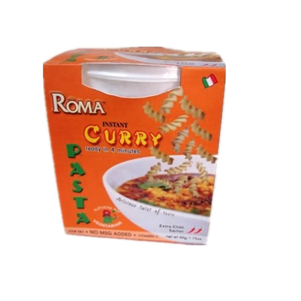 Roma Instant Vegetarian Curry Spaghetti Instant Pasta