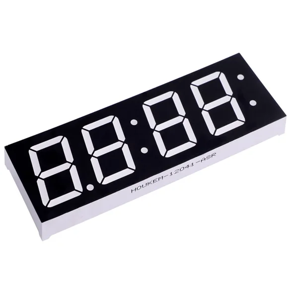 white 1.2 inch led large 4 digit 7-segment display led digital display