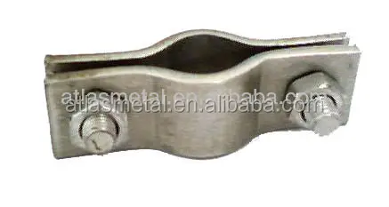 Special size conduit clamp hot dip galvanized saddle clamp