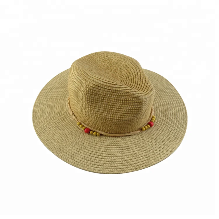 Panama Man Summer Brim Straw hat Fedora Beach Trilby Sun Hats For Male