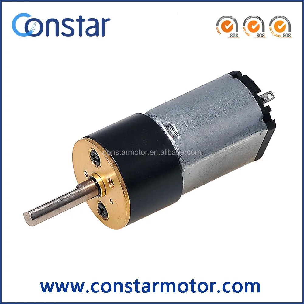 Constar Low Noise High Torque 12mm Planetary Gearbox Motor 6v