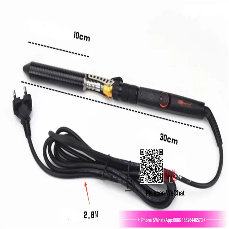 3018 Professional hair curler iron salon fast heat iron salon curling Iron