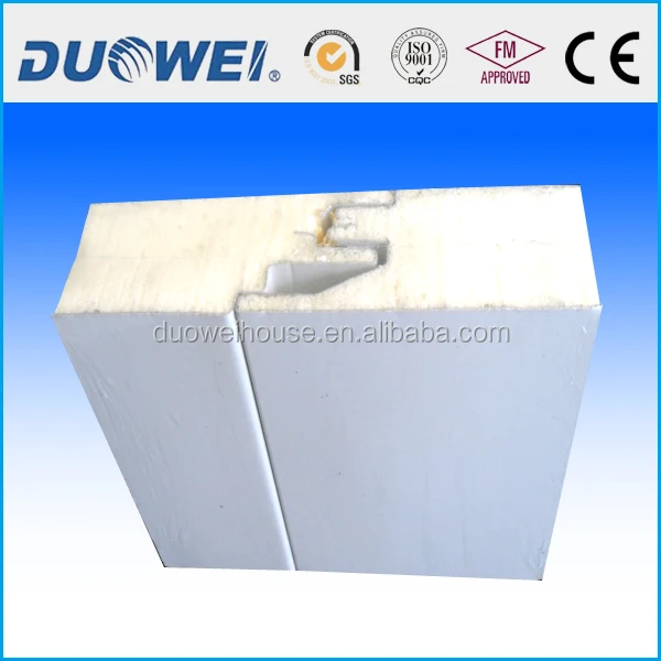 Duowei 50mm PIR Polyurethane Sandwich Panel Cladding