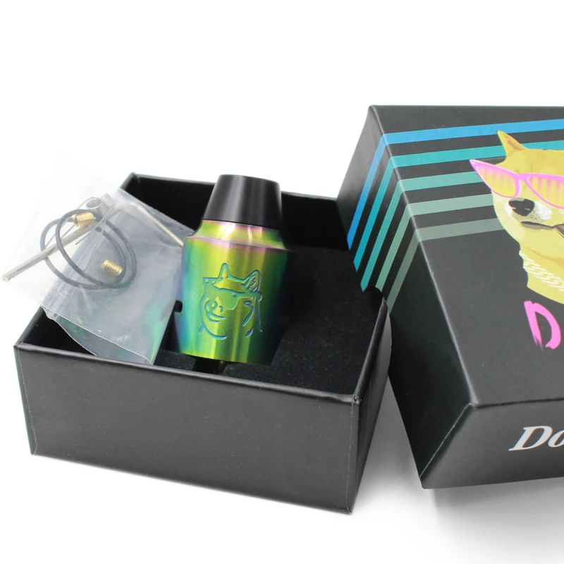 E cig supplier China 24mm/30mm atomizer doge v4 rda latest rda