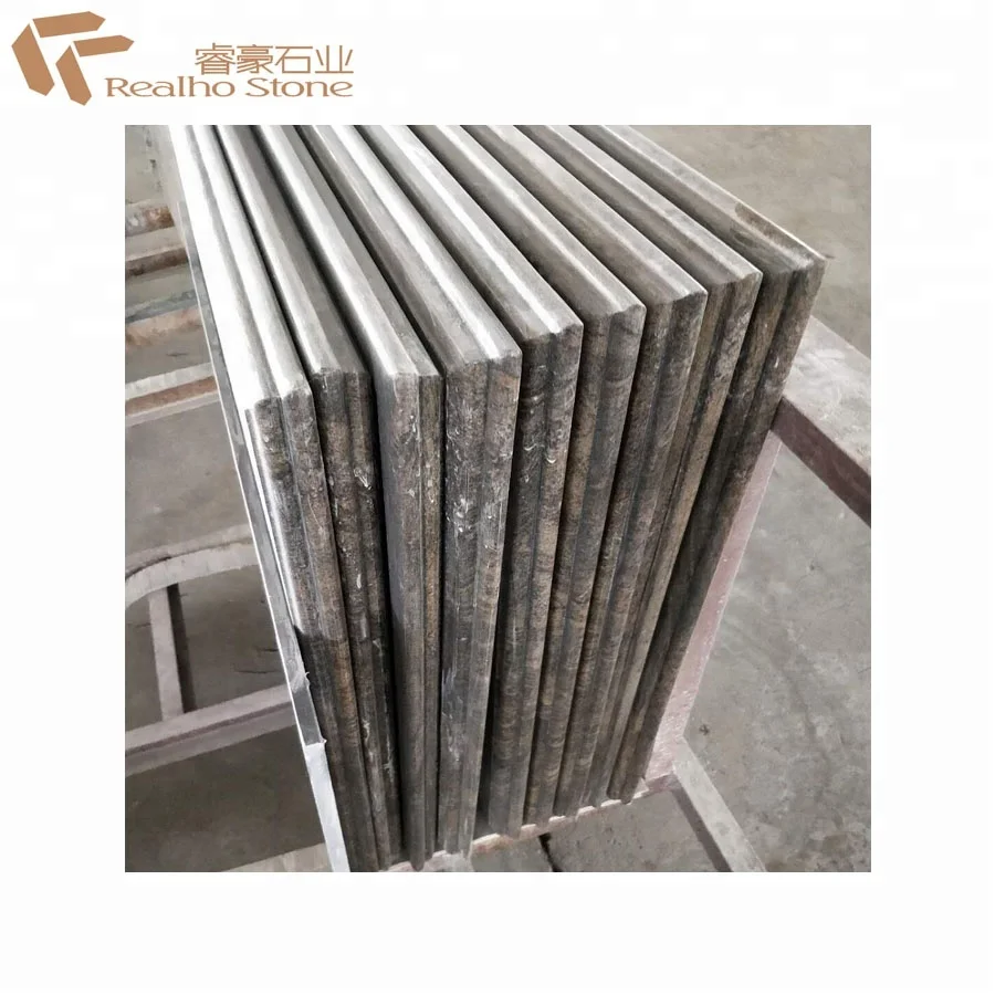 High Quality Natural Stone Polished Dark Brown Granite Kitchen Countertops Bathroom Vanity Tops