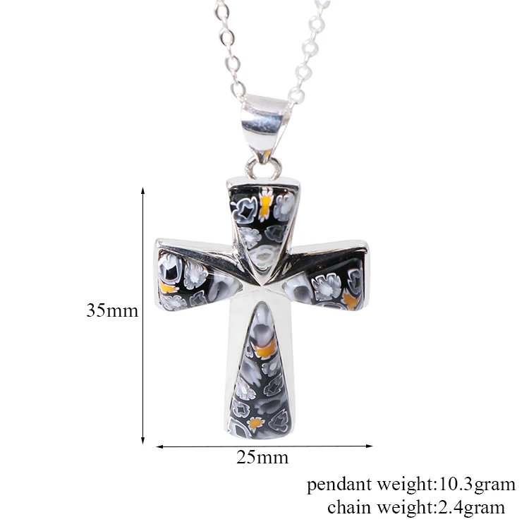 Y&R  Original Design Jewelry Luxury 925 Sterling Silver Cross  Necklace For Women Men Unisex