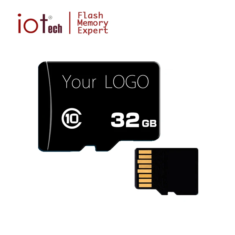 Высококачественная карта памяти Micro SD 32 ГБ с адаптером