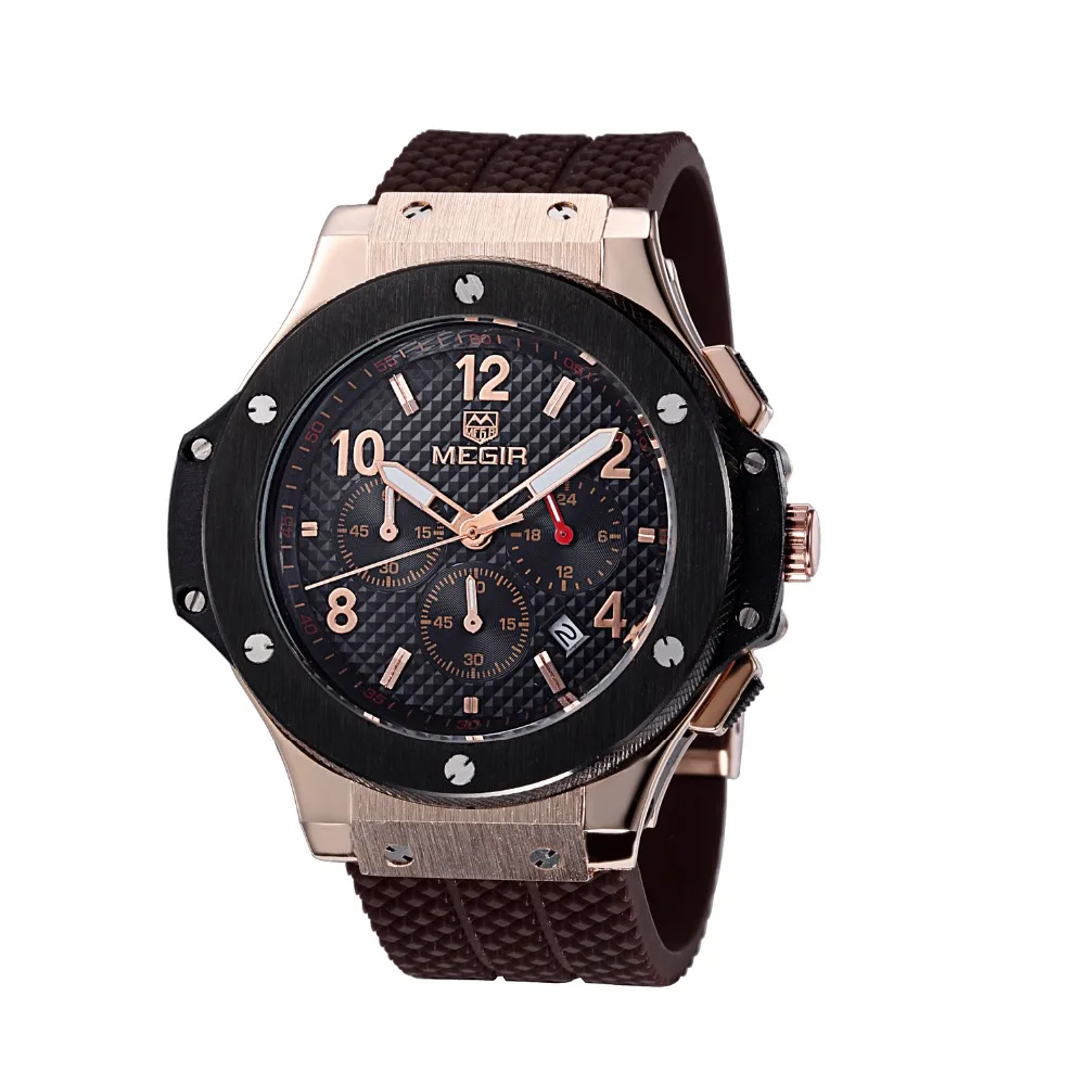 Top Brand Luxury Quartz Watch Men Sport Chronograph Wrist Watch for Man