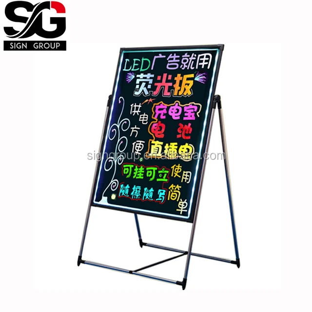 
Whoseles led writing board digital advertising display 