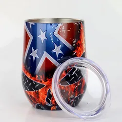 Eco-friendly New design Stainless steel cup metal cup 12 Oz. wine travel mug