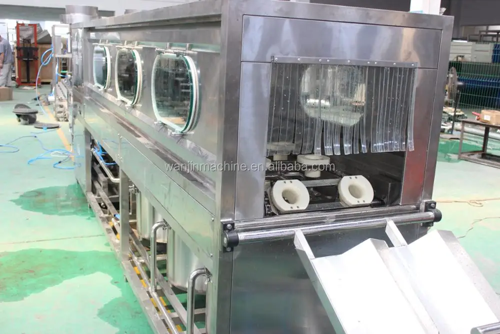 Автоматическая машина для розлива и укупорки бутылочной воды, 5 галлонов