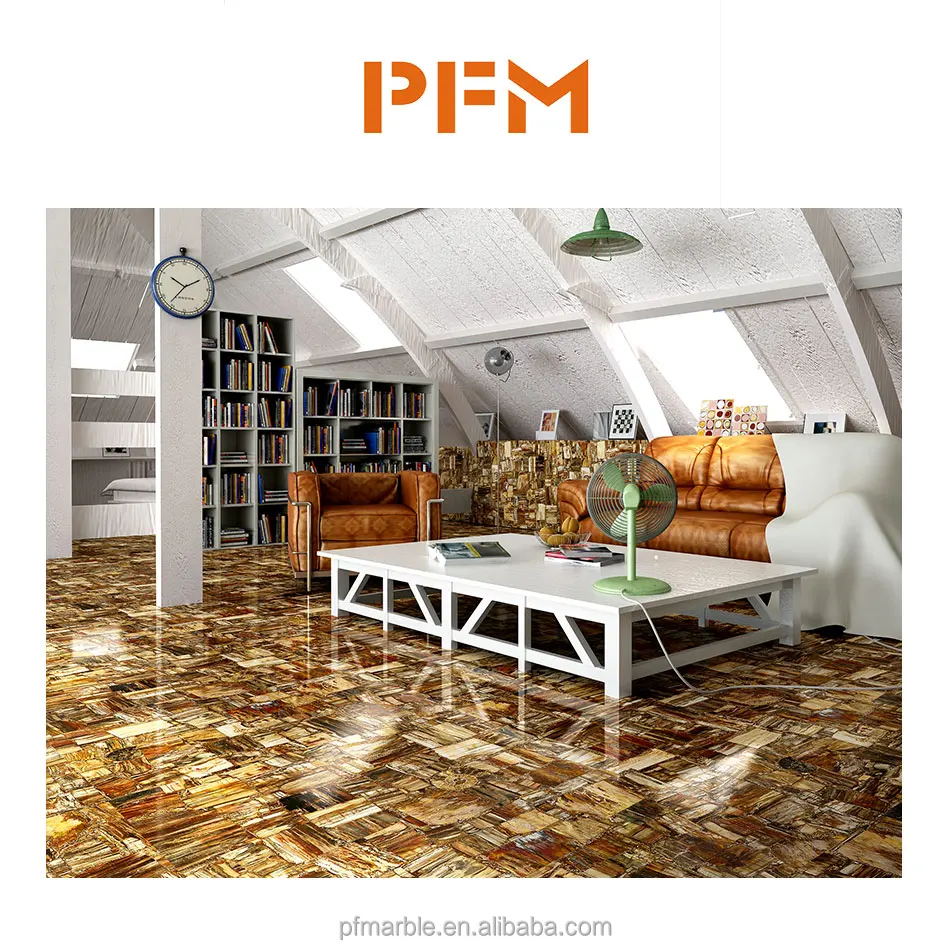 high quality nature gemstone petrified wood jurassic wall and floor decor slabs