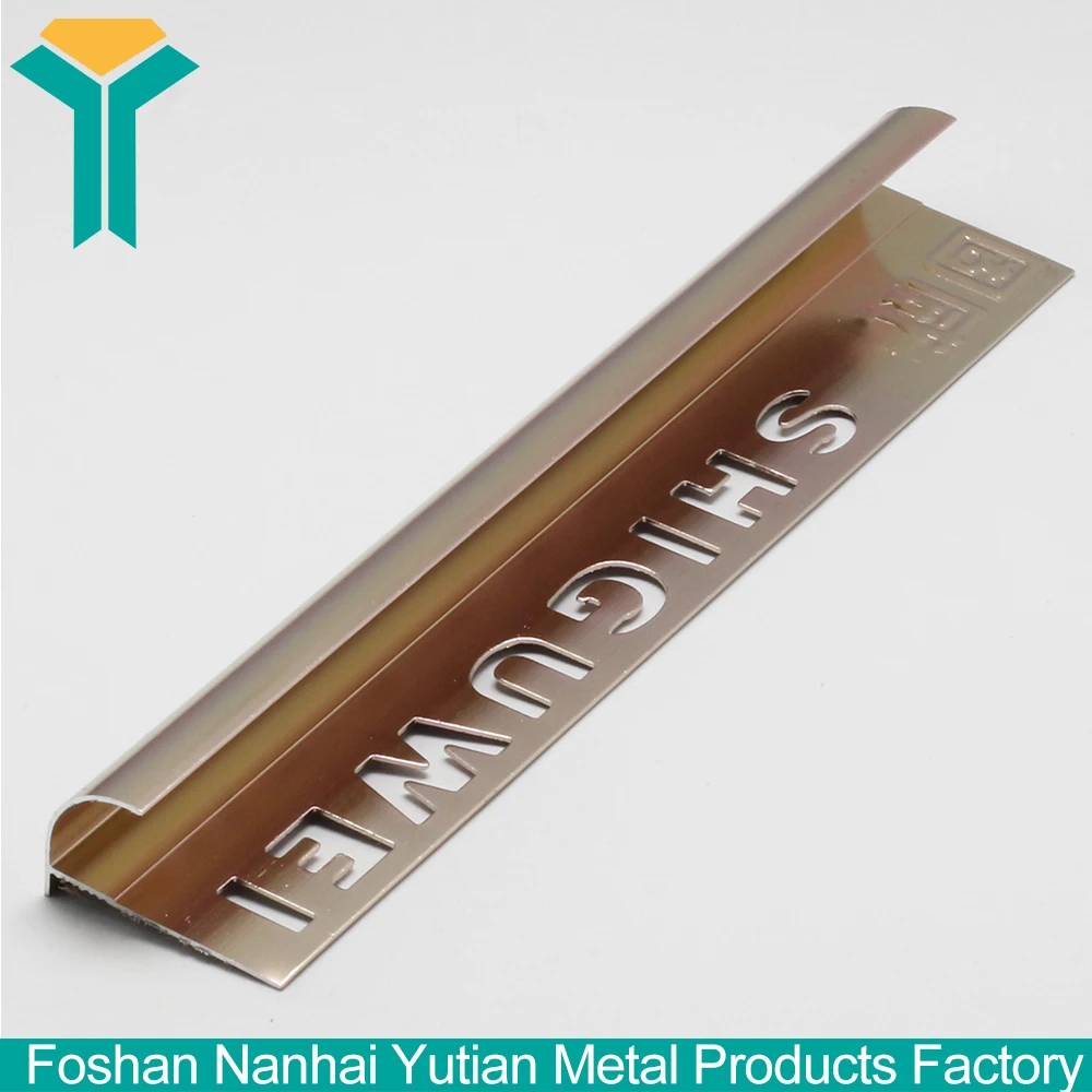 Aluminum profile flexible metal edge trim ceramic tile to floor ceramic Tile Trim