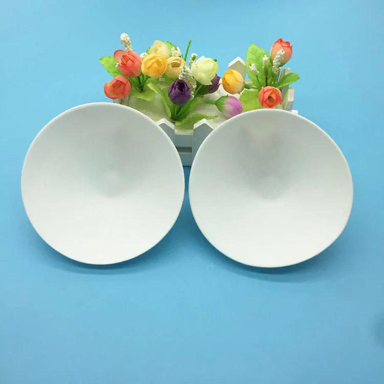 Factory Supply Round Sponge Bra Cup Gathering The Chest Strapless Dress Foam Bra Cups