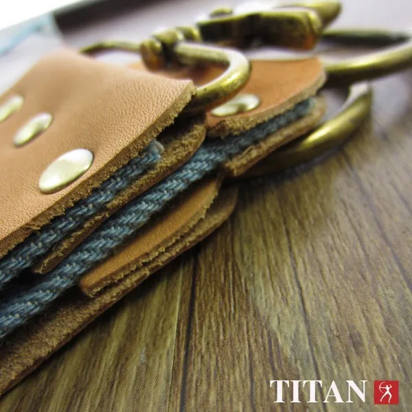 Острые бритвенные лезвия из коровьей и джинсовой кожи Titan