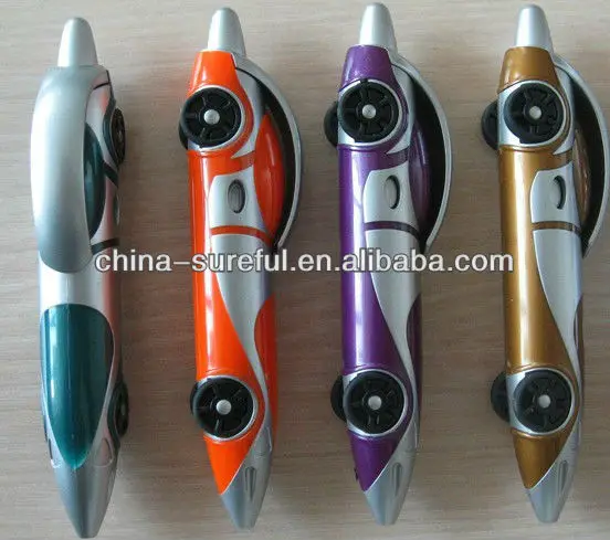 racing car ball pen plastic ballpoint pens for advertisement,advertising ball pen