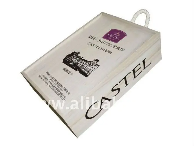 HOT!Customed wooden wine box