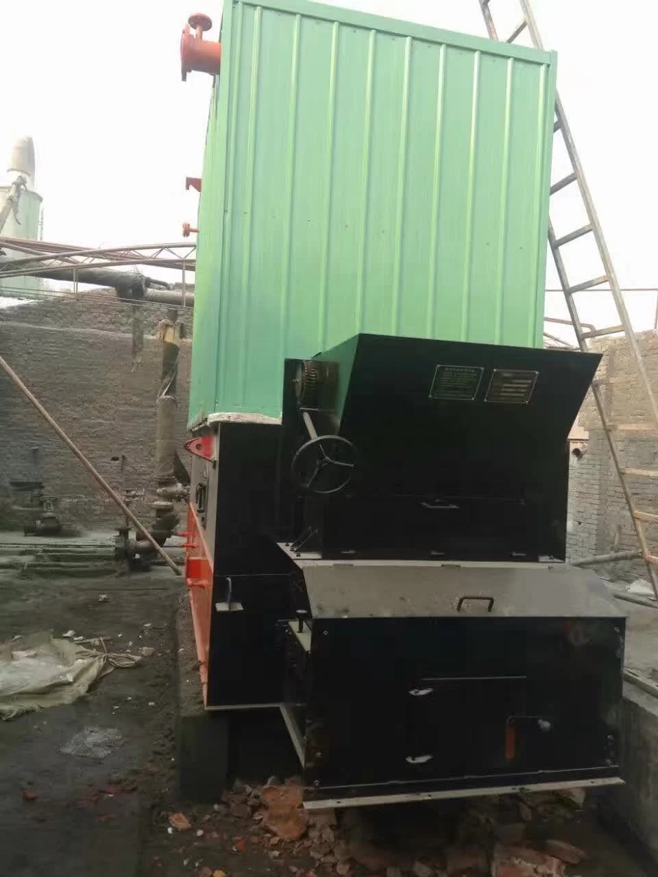 High efficiency thermal oil boiler chain grate coal fired thermal oil heater