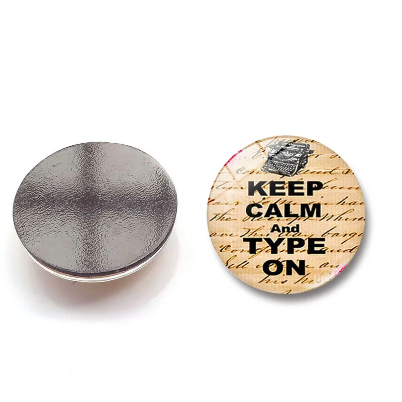 Tourist souvenir glass crystal dome fridge magnet sticker