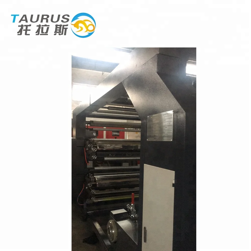 Taurus TR-FP1200 4 color Non woven Fabric flexo printing machinery price