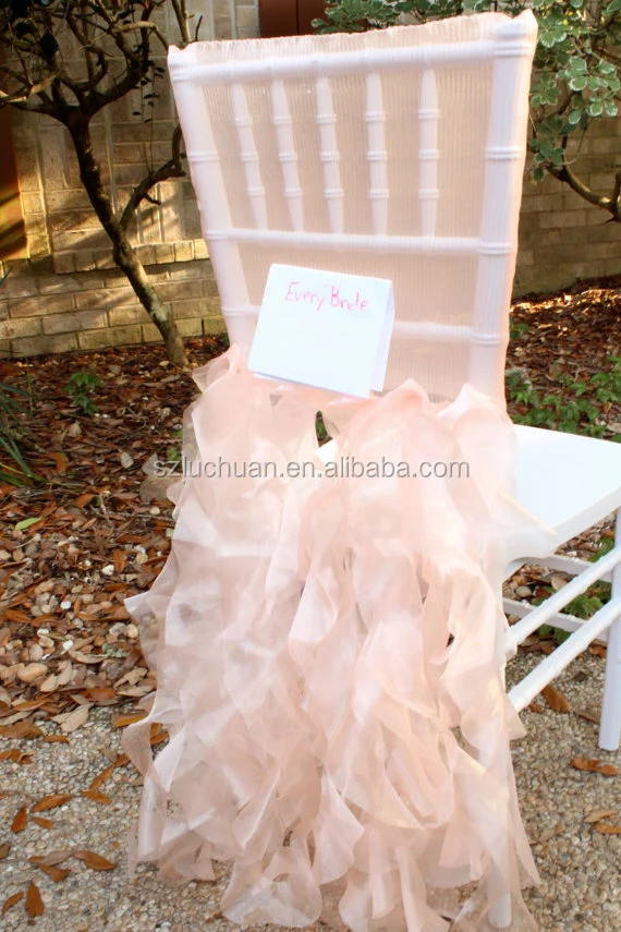 Wholesale Banquet TuTu Chair Cover Sashes for Wedding