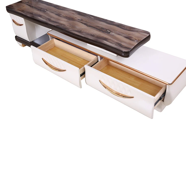 2019 custom Modern design living room furniture TV stand console mdf TV cabinet