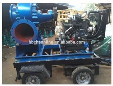 6 inch 15HP Diesel Agricultural Farm Field Centrifugal Water Diesel Engine Irrigation Pump For Sale