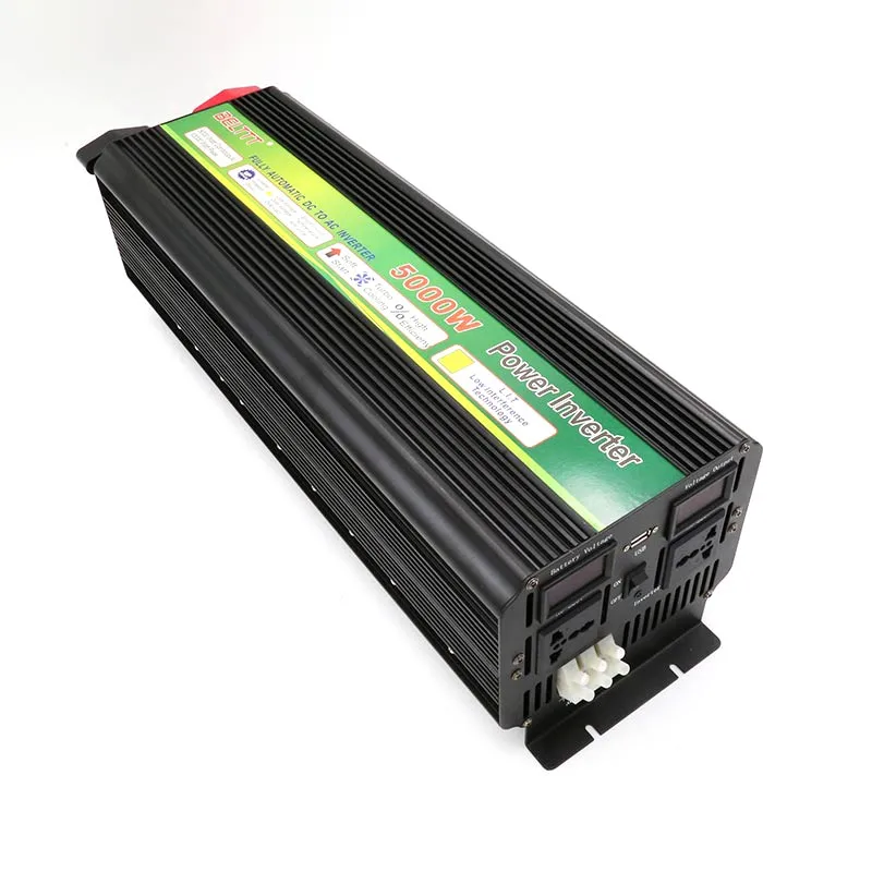 big power Dc to ac home inverter 12v 24v to 220v 5000W modified sine wave car Power Inverter