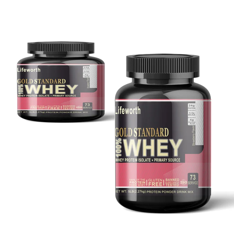Lifeworth strawberry flavor powder wholesale whey protein isolate