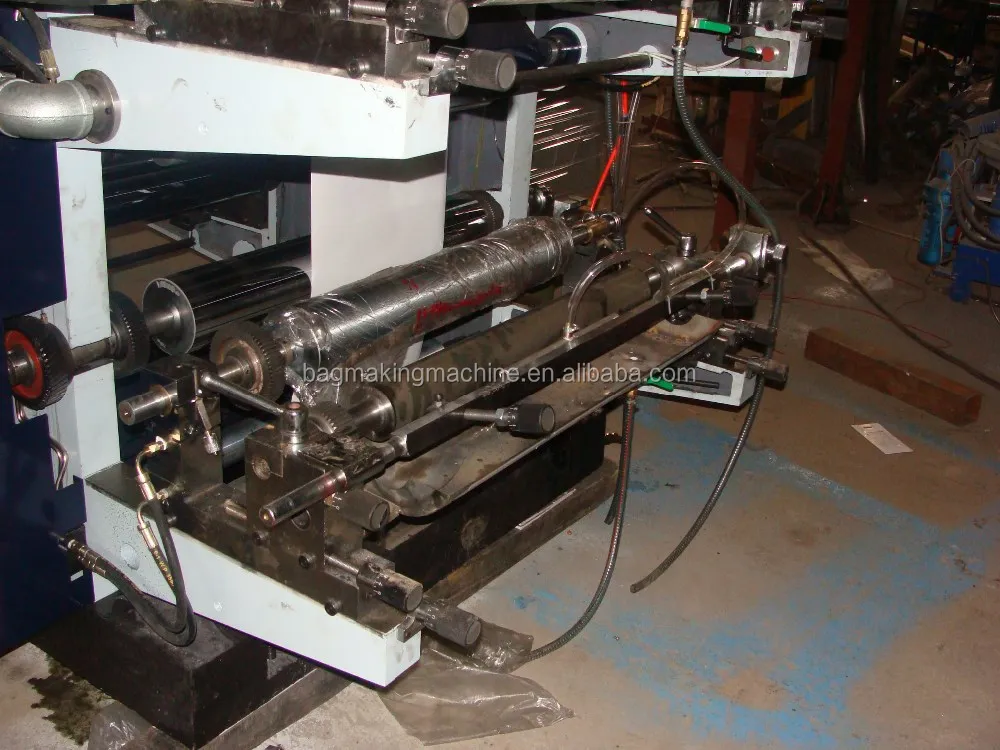 6 colores High speed non woven fabric flexo printing press