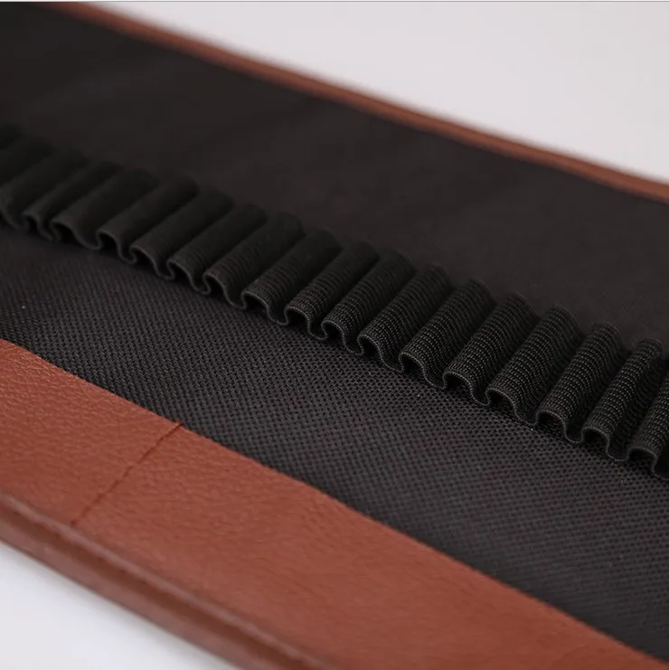 Мультифункциональные холстяные обертка скатать, пакет для канцелярских товаров Набор цветных карандашей 36/48/72 слотов для карт путешествия рисования закатывающиеся пенал