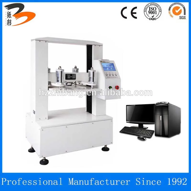 China manufacturer Computer type carton compression test apparatus box compression testing equipment