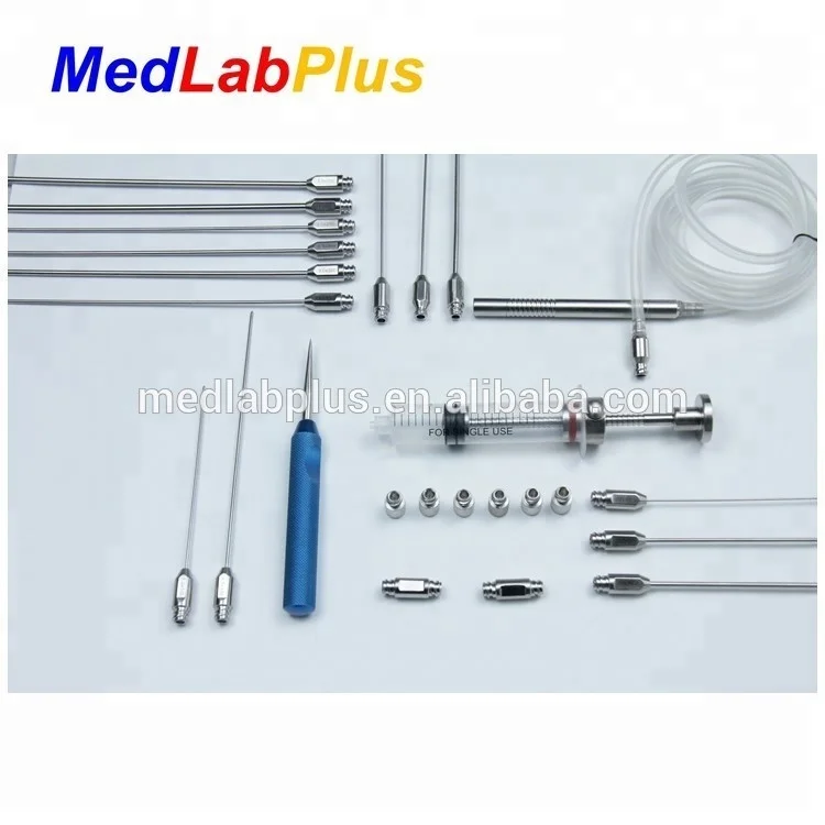 Professional fat stem cell harvester liposuction cannula fat harvesting cannula