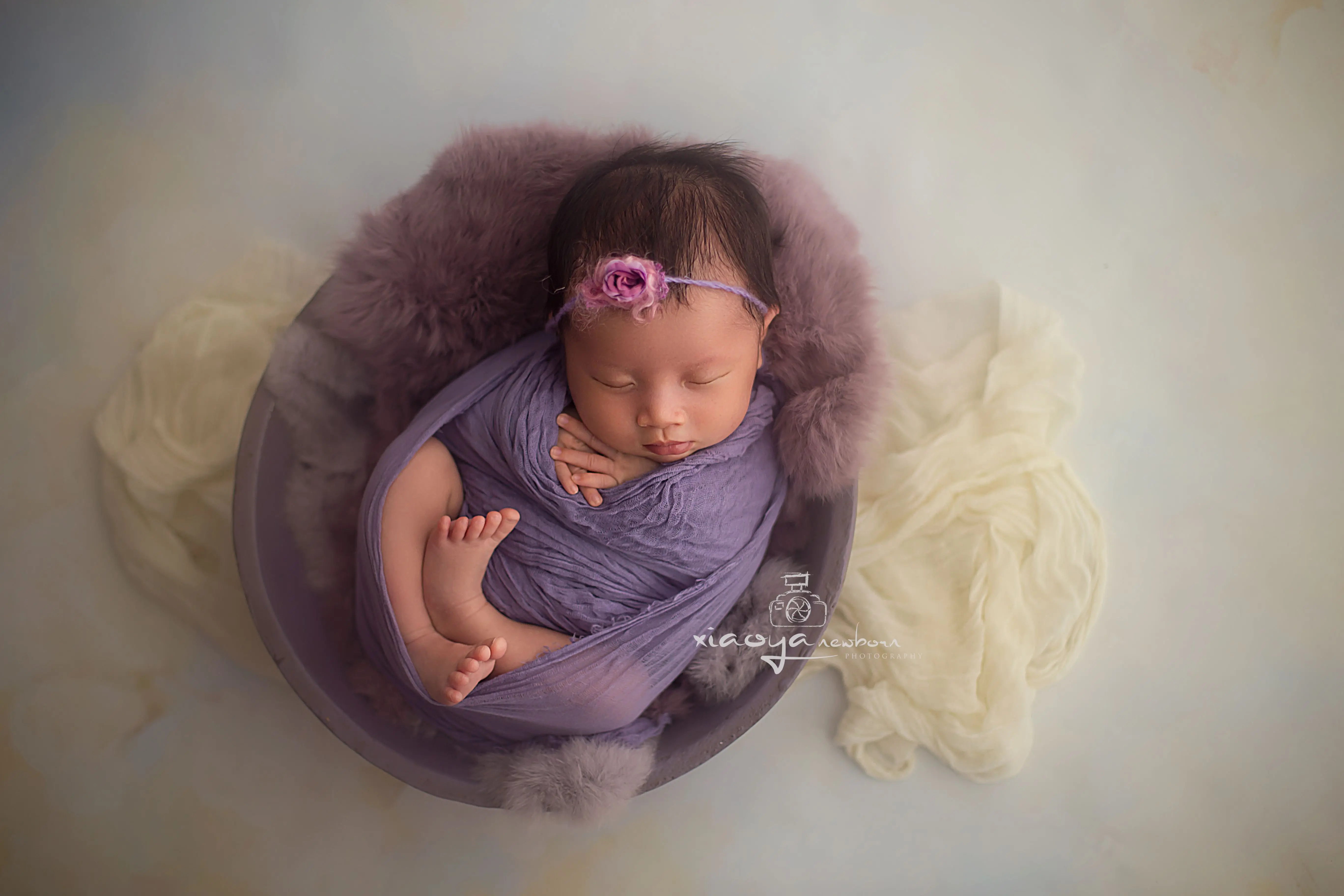 Vintage Natural Rabbit Fur Mini Blanket Posing Backdrop  Newborn Photo Prop bunny fur Basket stuffer filler Layer fabric