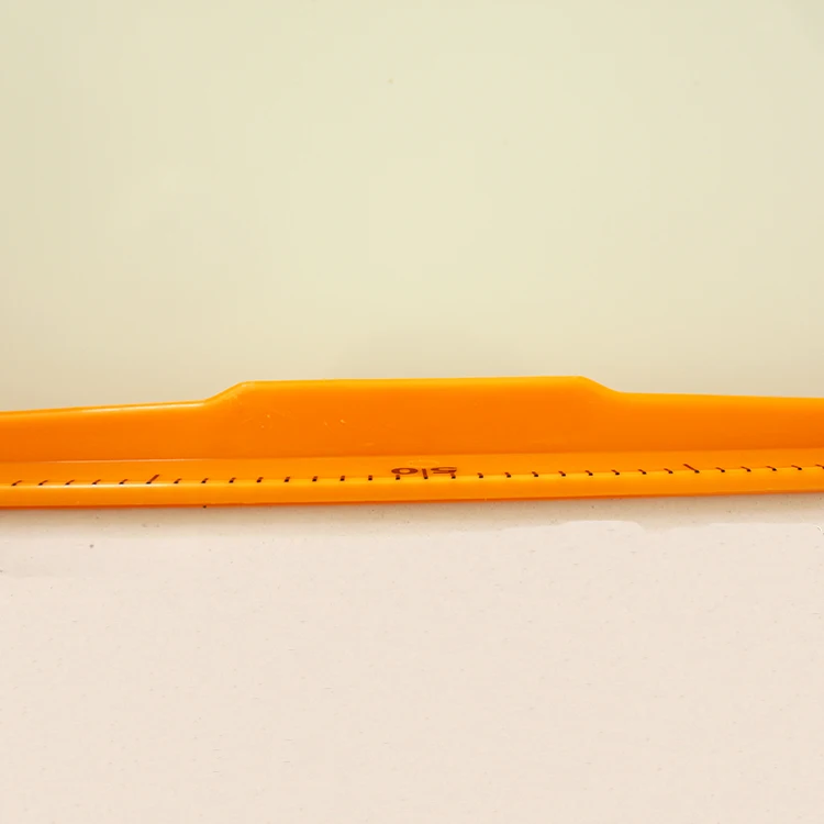 1 meter ruler teaching plastic blackboard and whiteboard yellow ruler