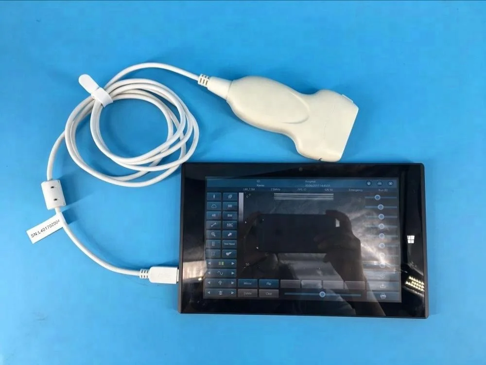 Low price High quality portable tablet ultrasound probe USB interface convex and linear probe scanner