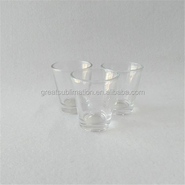 Пользовательская печать кружек, оптовая продажа 2 унции сублимационного стекла