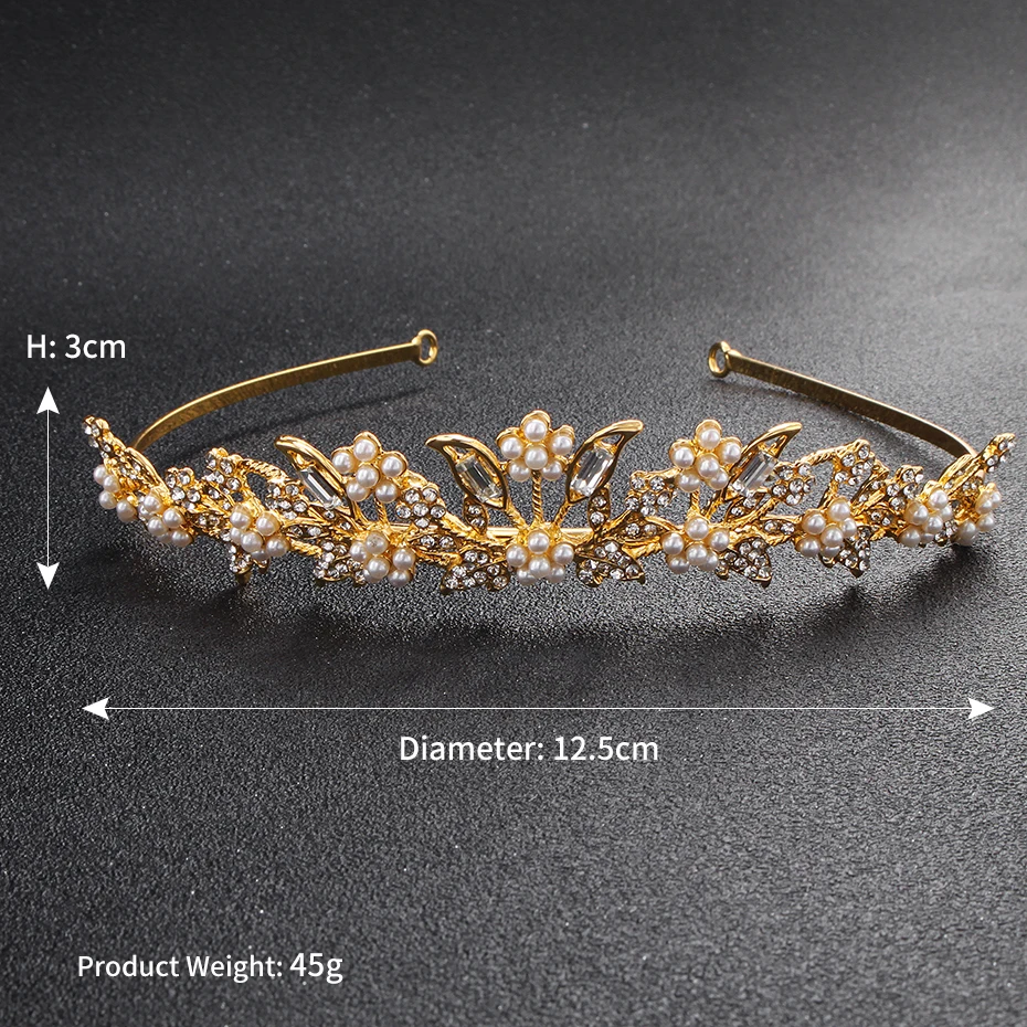 Hot Sale Miss World Crown wedding bridal tiara accessories Girl Headband Hair Jewelry pageant crown