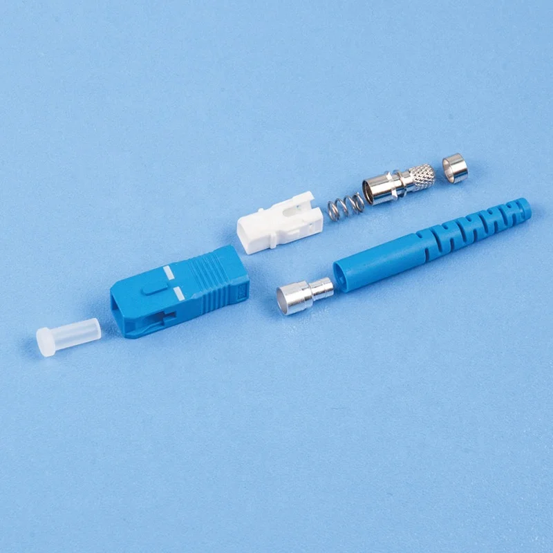 ftth accessory fiber connector parts duplex sc connector