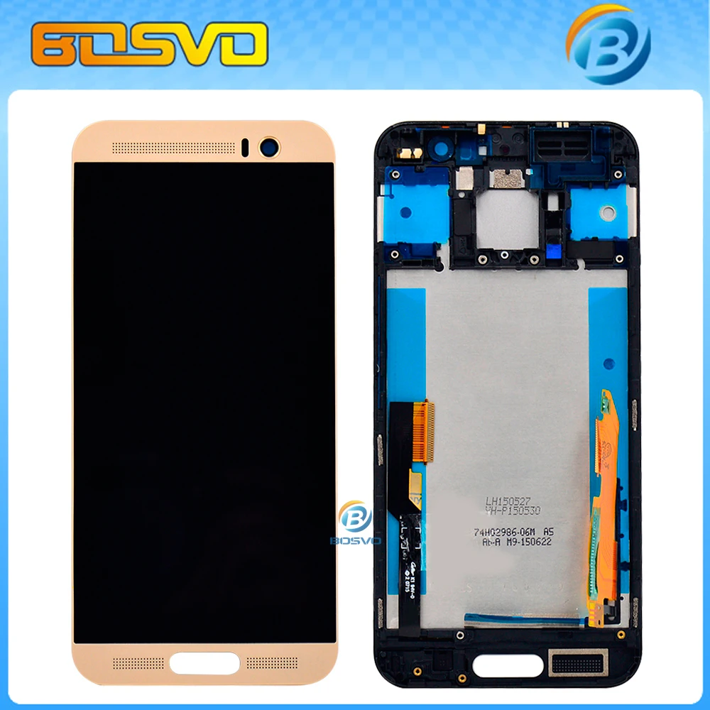 
Replacement Repair Parts Accessories Touch Screen Glass Panel for HTC ONE M9+ M9 Plus LCD Display with Frame Assembly 