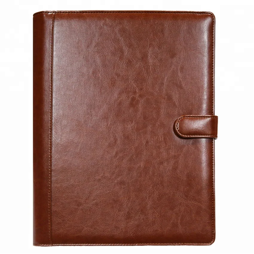 
Custom logo 9 bit calculator A4 clip file folder with closure 