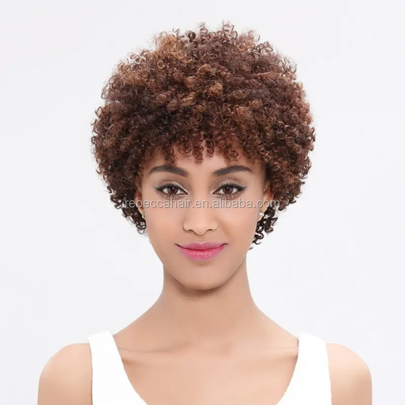 Rebecca Fashion noble remy hair Brazilian hair new product virgin human hair wig