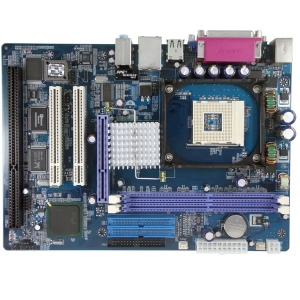ISA Slot Motherboard with 2 PCI Slots Socket 478 Motherboard Onboard VGA LAN Sound Intel 845GV Motherboard