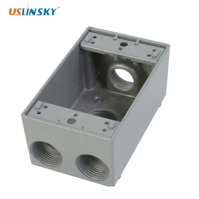 
UL Listed Electrical Aluminium 4 outlet Holes 1/2