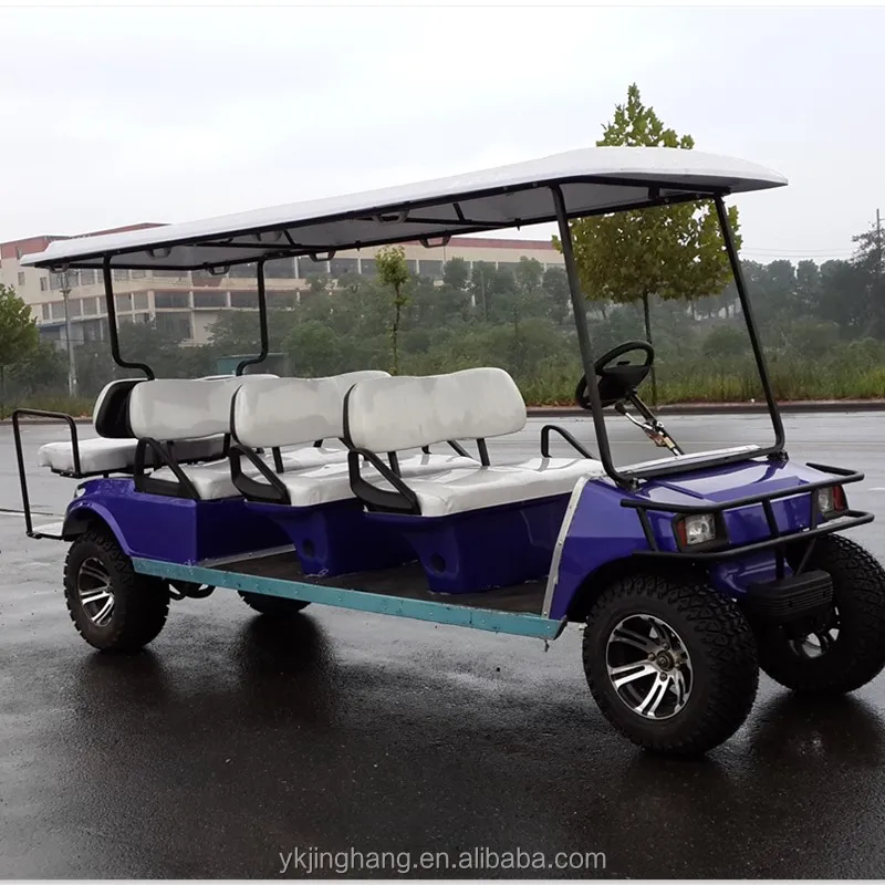 8 seat golf cart for sale,6+2 electric golf cart with customized color,golf cart for spot hotel use