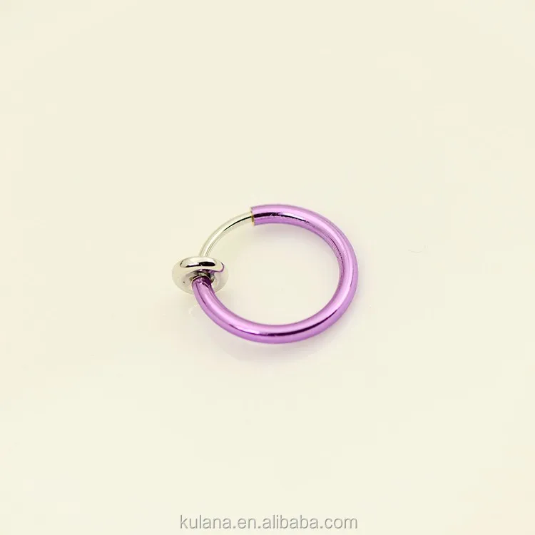 New Arrival Medical Nose Hoop Nose Rings Piercing Double Hoop Nose Ring for Single Piercing
