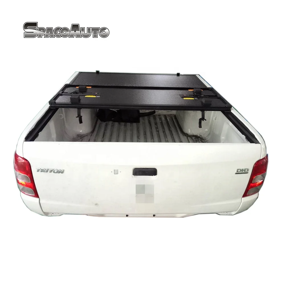 Hard Tri Fold Tonneau Cover For Nissan Navara NP300 Double Cab 2015+