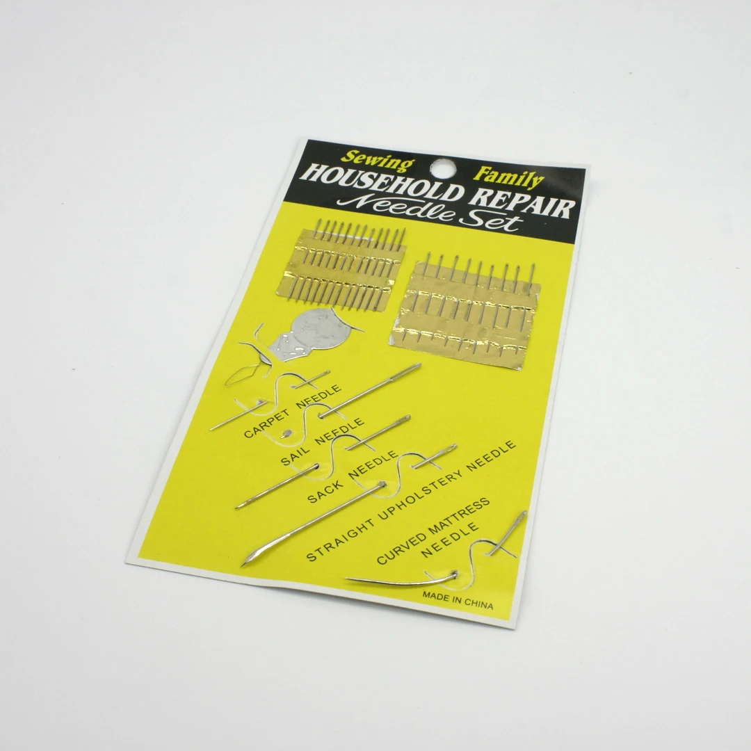 
Household Repair Needle Hand Sewing Needle In Blister Packing With C Needle for sewing 