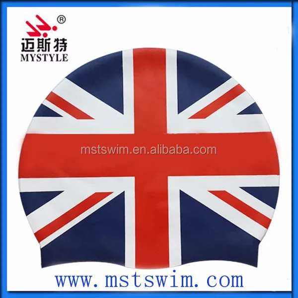 silicone adult swimming caps